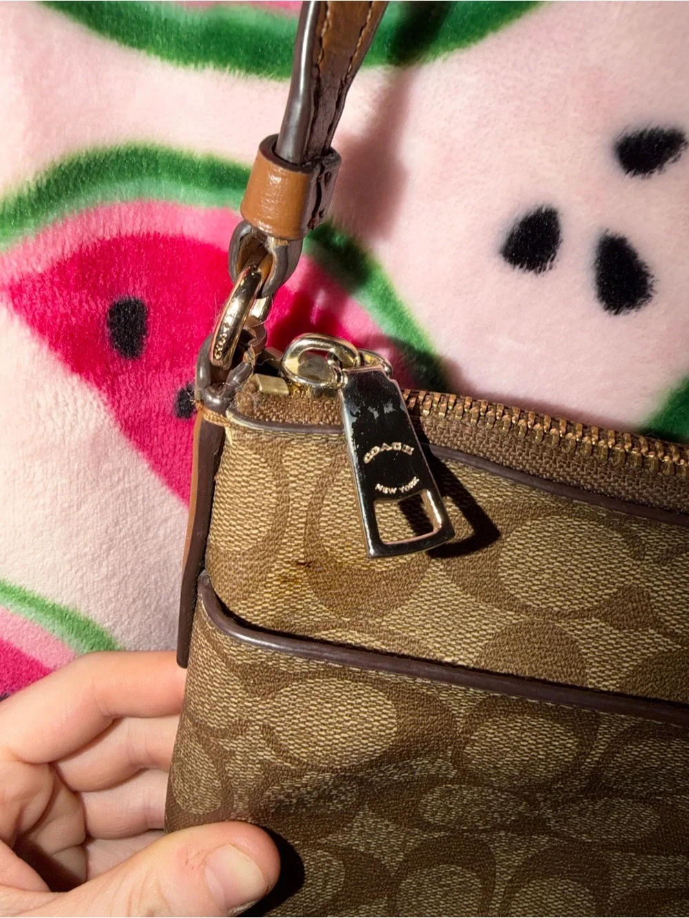 Coach compact crossbody